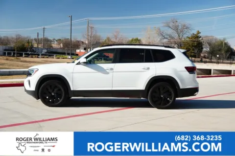 White 2024 Volkswagen Atlas 2.0T SE w/Technology for sale in Weatherford, TX