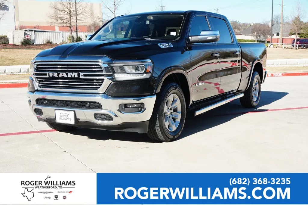 Black 2020 Ram 1500 Laramie for sale in Weatherford, TX