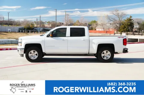 White 2015 Chevrolet Silverado 1500 LT for sale in Weatherford, TX