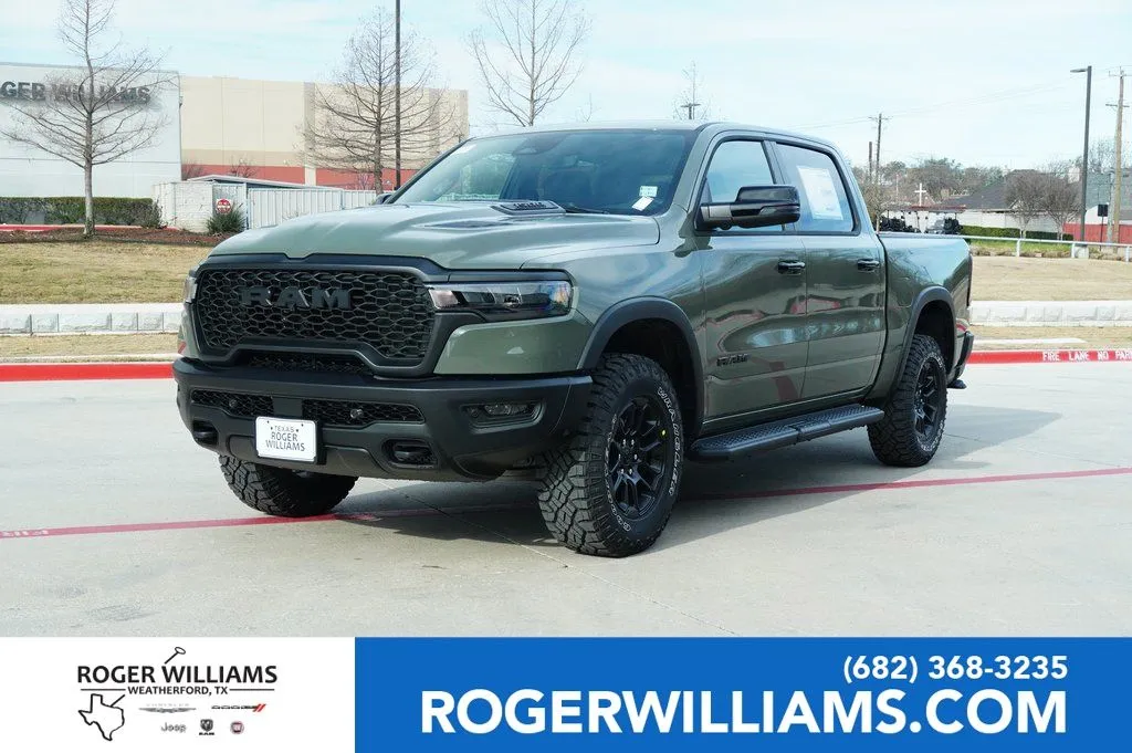 Green 2026 Ram 1500 Rebel for sale in Weatherford, TX