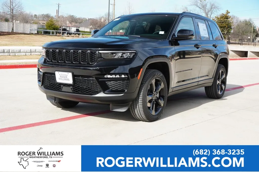 Black 2025 Jeep Grand Cherokee Limited for sale in Weatherford, TX