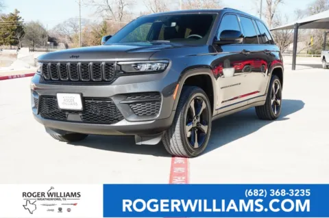 Gray 2024 Jeep Grand Cherokee Altitude X for sale in Weatherford, TX