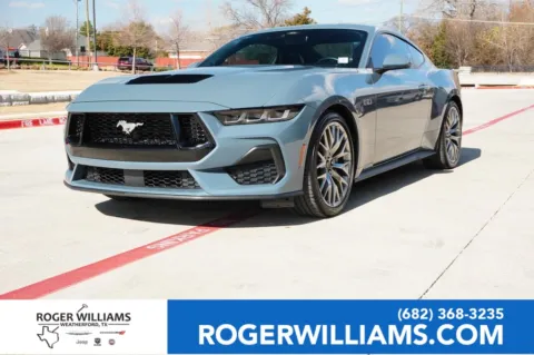 Blue 2024 Ford Mustang GT Premium for sale in Weatherford, TX
