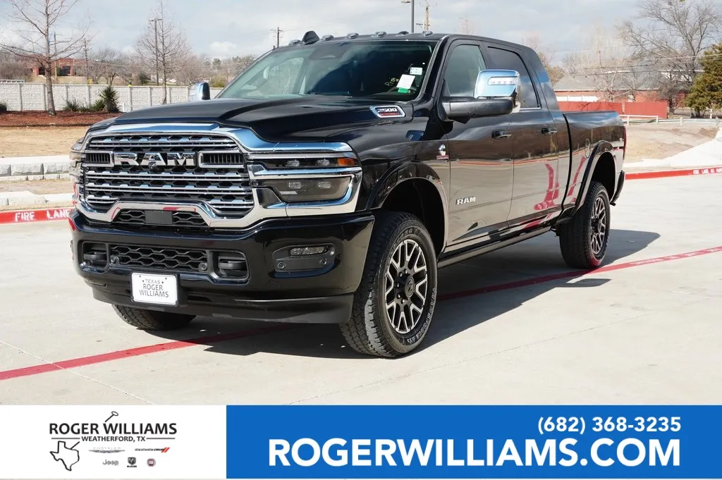 Black 2026 Ram 2500 Longhorn for sale in Weatherford, TX