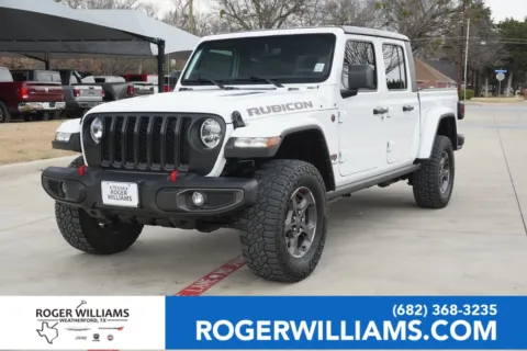 White 2023 Jeep Gladiator Rubicon for sale in Weatherford, TX