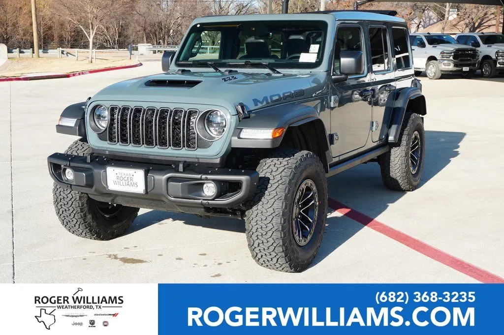 Gray 2026 Jeep Wrangler Moab 392 for sale in Weatherford, TX