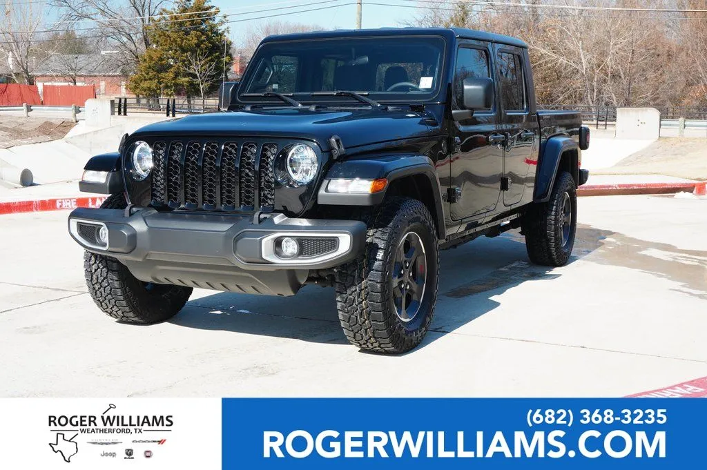 Black 2023 Jeep Gladiator Sport for sale in Weatherford, TX