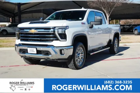White 2025 Chevrolet Silverado 2500HD LTZ for sale in Weatherford, TX