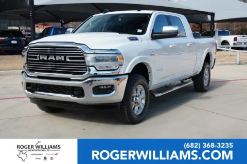 White 2022 Ram 2500 Laramie for sale in Weatherford, TX