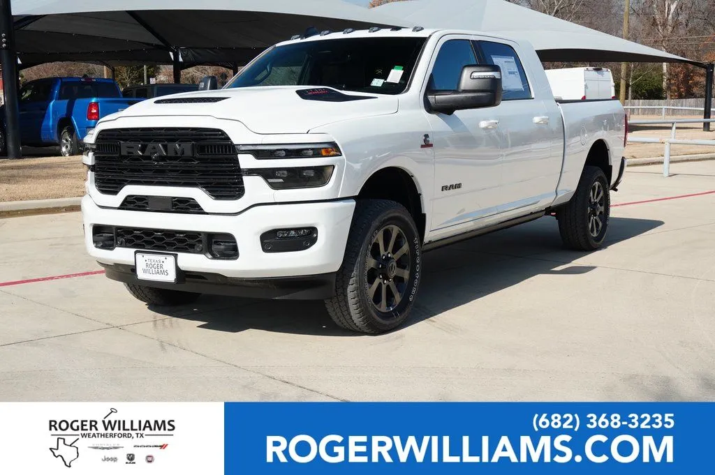 White 2026 Ram 2500 Laramie for sale in Weatherford, TX