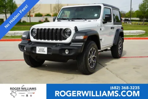 White 2026 Jeep Wrangler Sport S for sale in Weatherford, TX