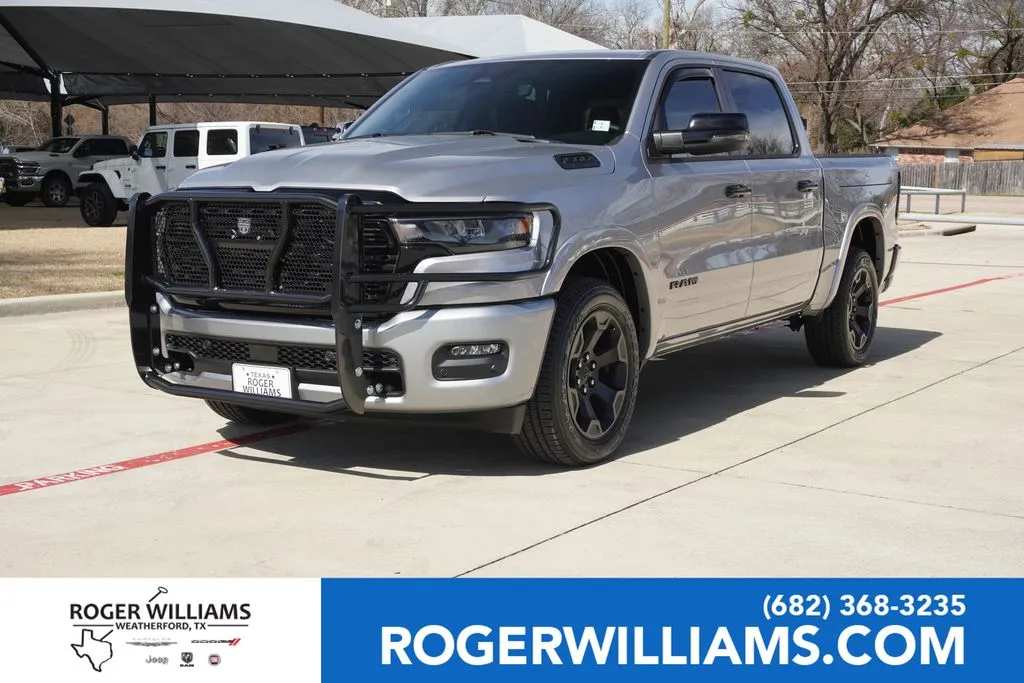 Silver 2025 Ram 1500 Lone Star for sale in Weatherford, TX