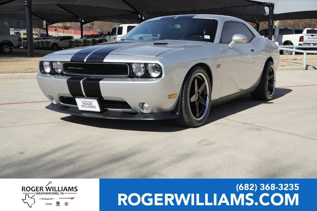 Silver 2012 Dodge Challenger SRT8 392 for sale in Weatherford, TX