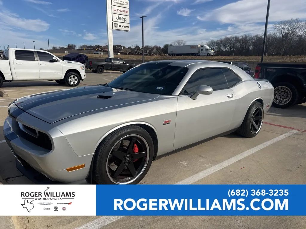Silver 2012 Dodge Challenger SRT8 392 for sale in Weatherford, TX