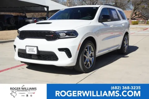 White 2026 Dodge Durango GT Plus HEMI V8 for sale in Weatherford, TX