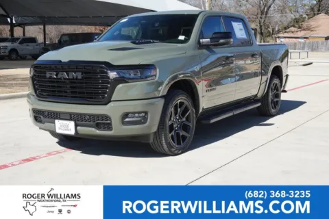 Green 2026 Ram 1500 Laramie for sale in Weatherford, TX