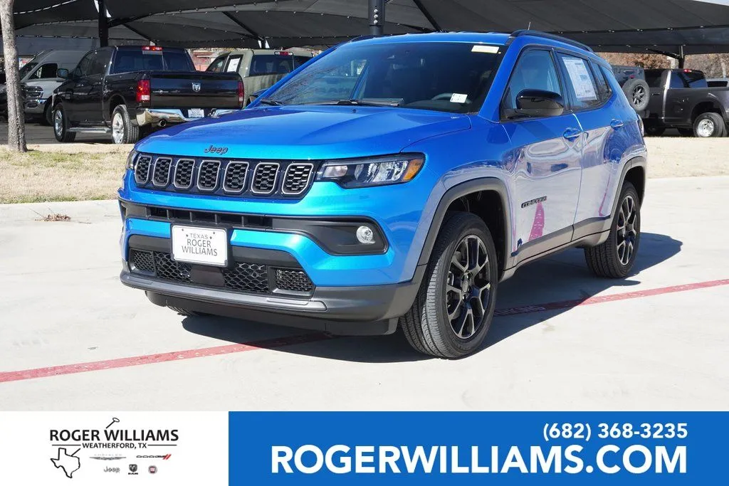 Blue 2026 Jeep Compass Latitude Altitude for sale in Weatherford, TX