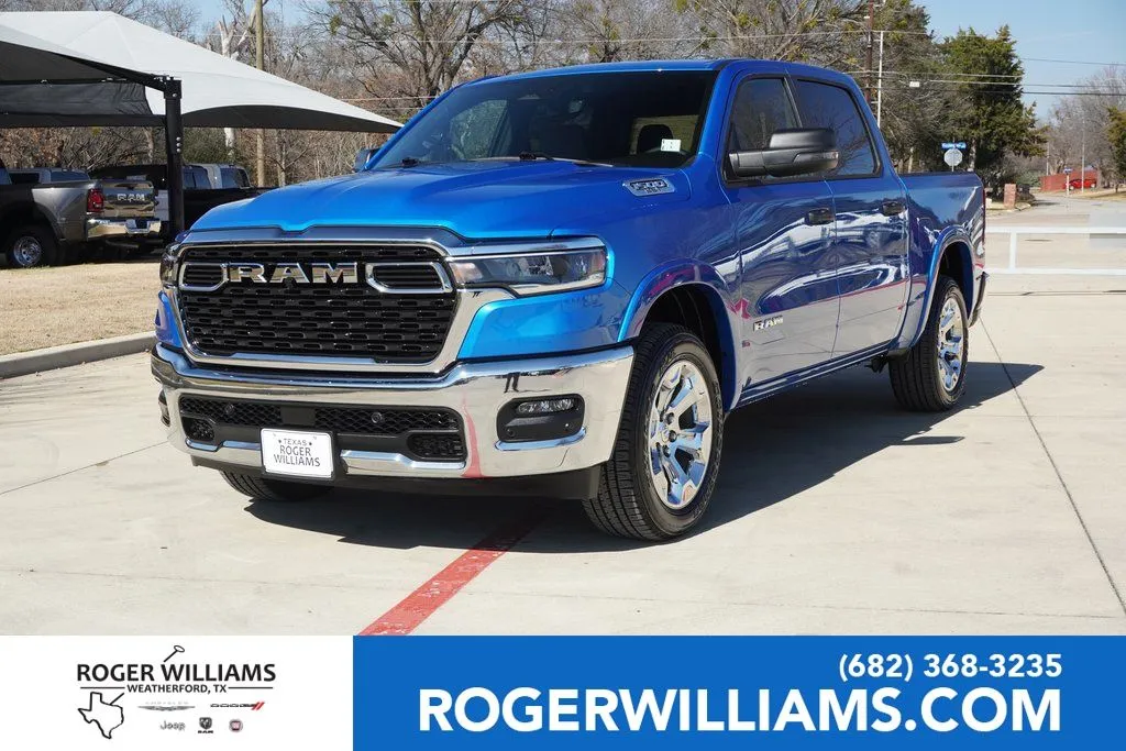 Blue 2025 Ram 1500 Big Horn for sale in Weatherford, TX