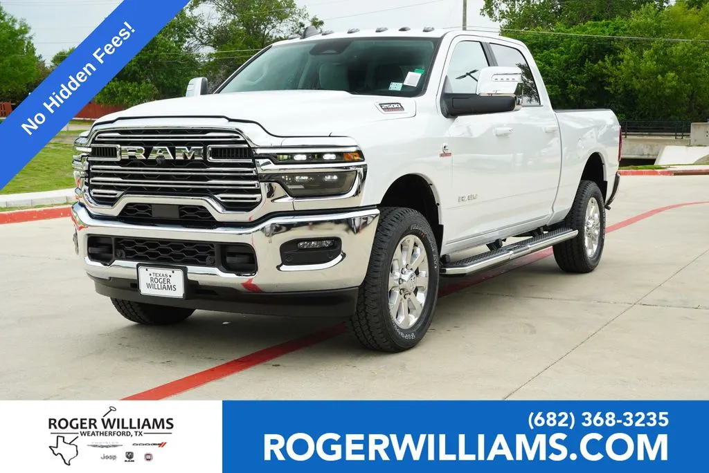 White 2026 Ram 2500 Laramie for sale in Weatherford, TX