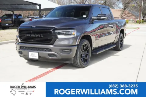 Gray 2021 Ram 1500 Laramie for sale in Weatherford, TX