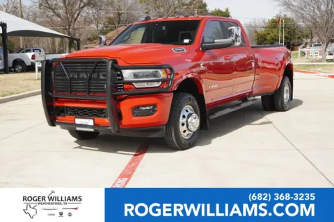 Red 2019 Ram 3500 Laramie for sale in Weatherford, TX