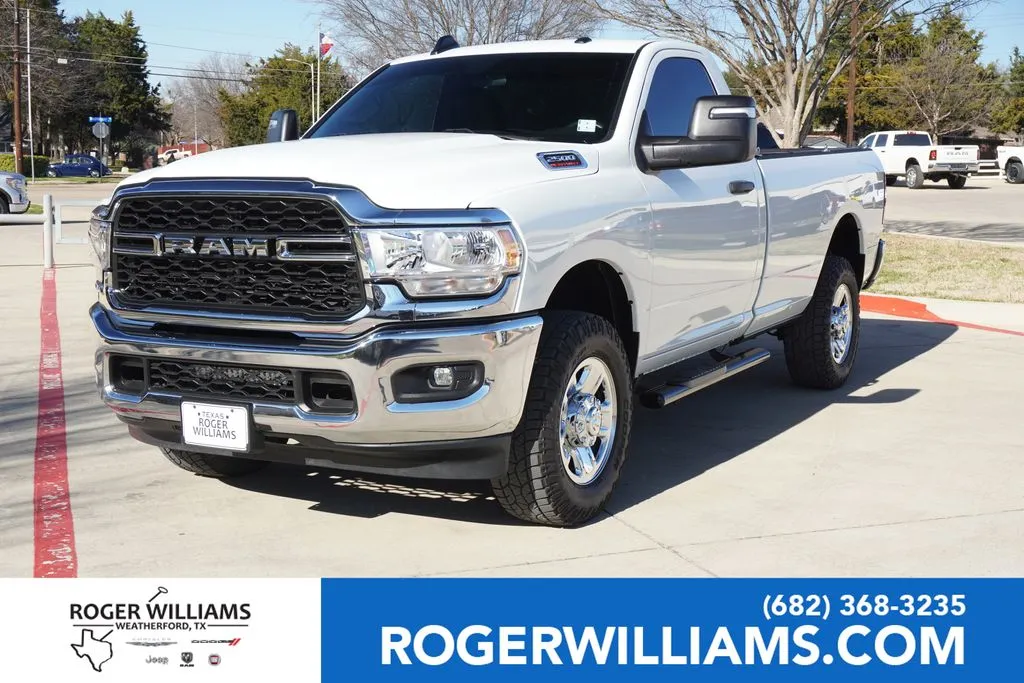 White 2024 Ram 2500 Tradesman for sale in Weatherford, TX