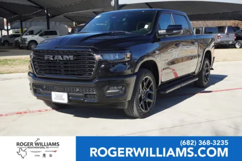 Black 2026 Ram 1500 Laramie for sale in Weatherford, TX