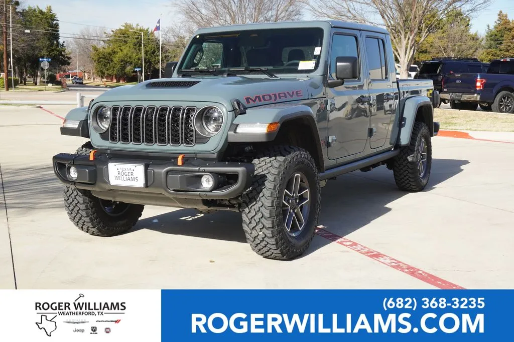 Blue 2026 Jeep Gladiator Mojave X for sale in Weatherford, TX