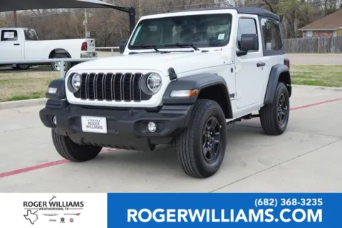 White 2026 Jeep Wrangler Sport for sale in Weatherford, TX