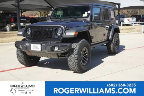 Gray 2026 Jeep Wrangler Willys for sale in Weatherford, TX