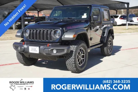 Black 2026 Jeep Wrangler Rubicon for sale in Weatherford, TX