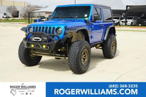 Blue 2021 Jeep Wrangler Rubicon for sale in Weatherford, TX