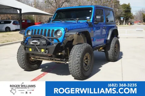 Blue 2021 Jeep Wrangler Rubicon for sale in Weatherford, TX