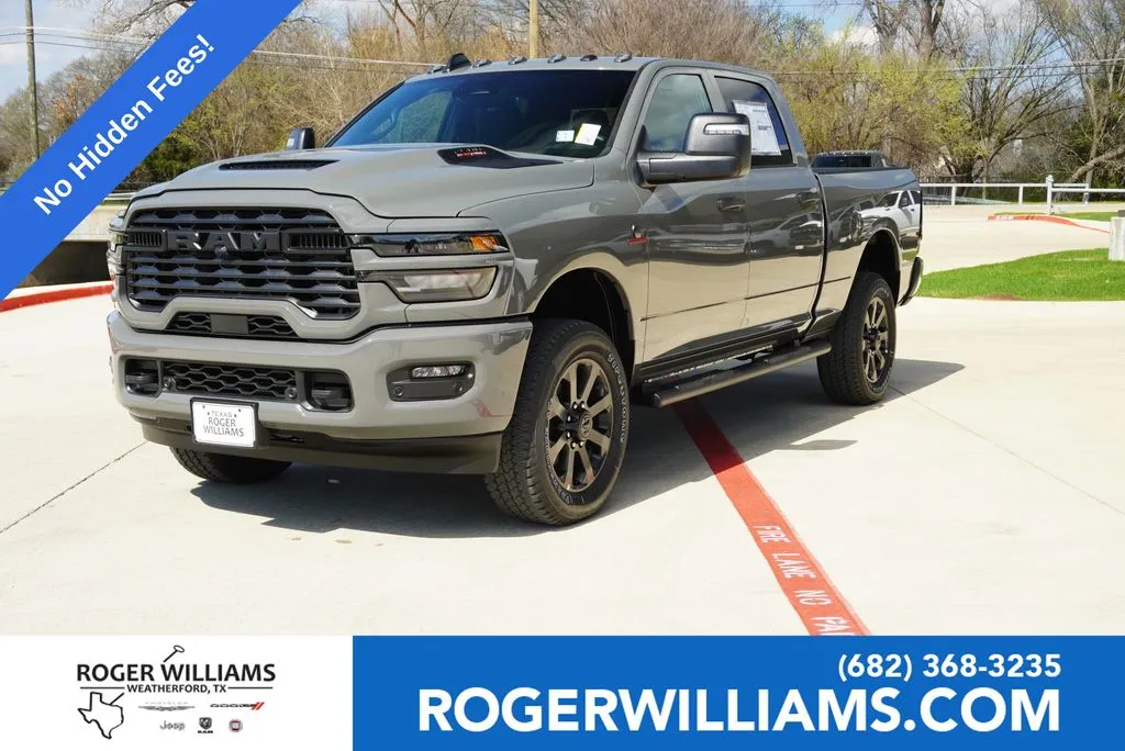 Gray 2026 Ram 2500 Tradesman for sale in Weatherford, TX