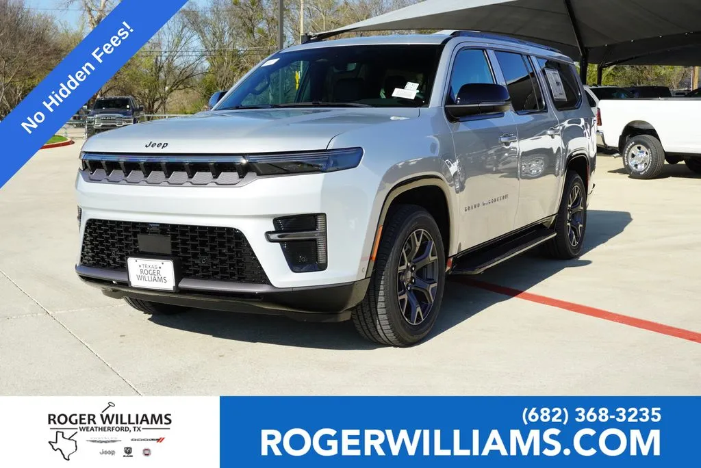 Silver 2026 Jeep Grand Wagoneer L Limited Altitude for sale in Weatherford, TX