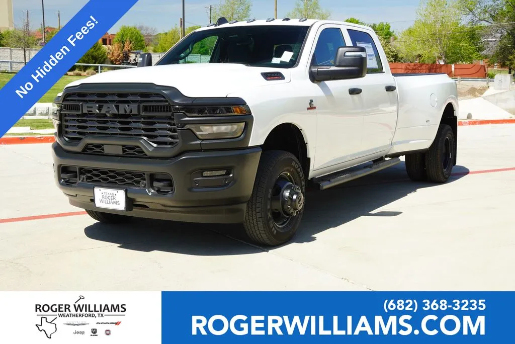 White 2026 Ram 3500 Tradesman for sale in Weatherford, TX