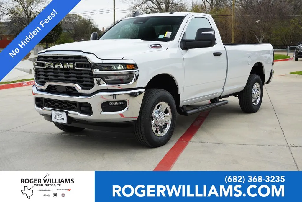 White 2026 Ram 2500 Tradesman for sale in Weatherford, TX