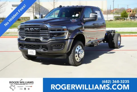 Gray 2026 Ram 4500 Chassis Cab Big Horn for sale in Weatherford, TX