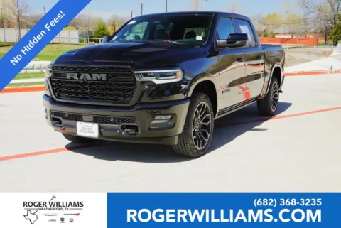 Black 2026 Ram 1500 Limited for sale in Weatherford, TX