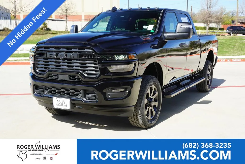 Black 2026 Ram 2500 Lone Star for sale in Weatherford, TX