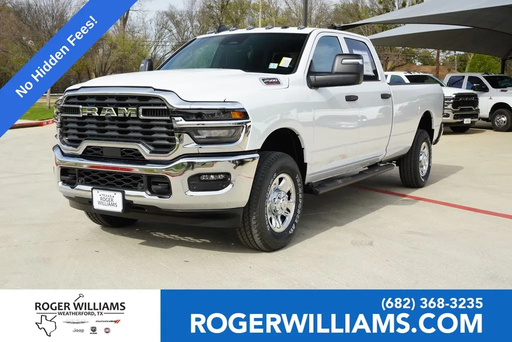 White 2026 Ram 2500 Tradesman for sale in Weatherford, TX