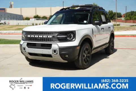 White 2025 Ford Bronco Sport Badlands for sale in Weatherford, TX