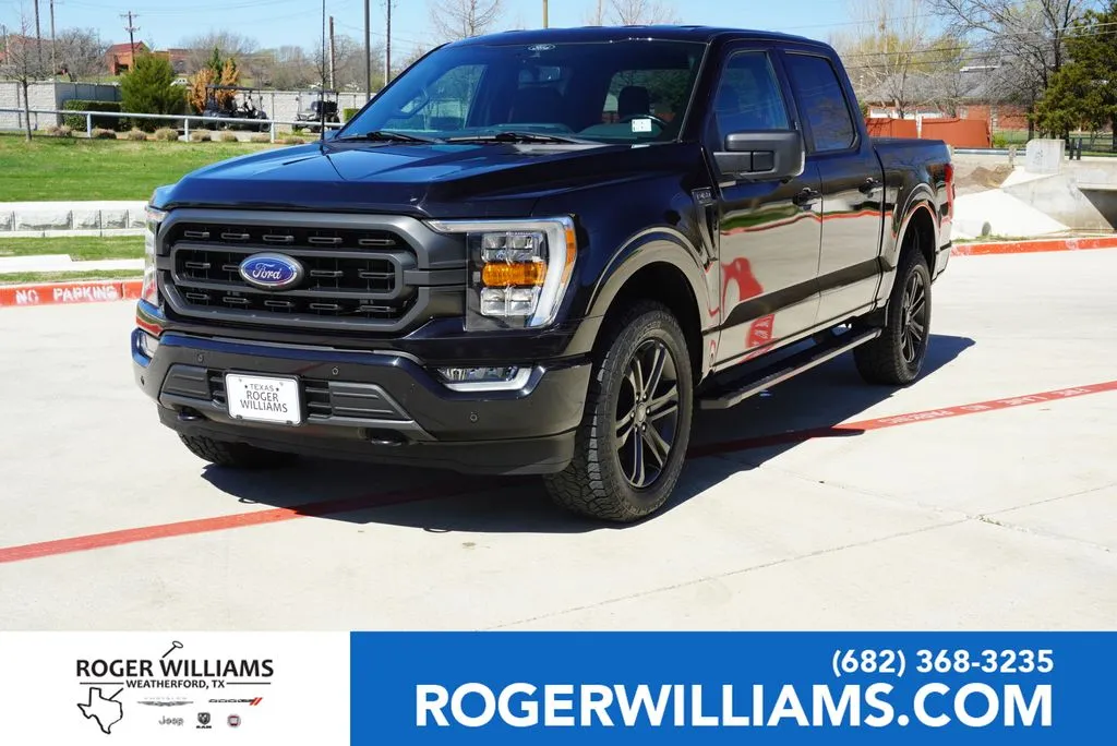 Black 2022 Ford F-150 XLT for sale in Weatherford, TX