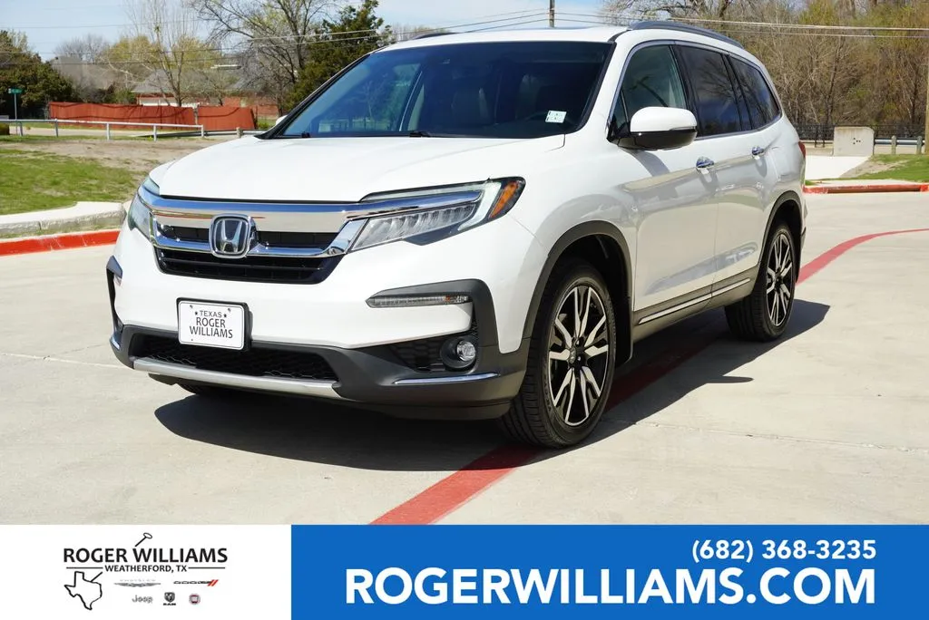 White 2020 Honda Pilot Touring for sale in Weatherford, TX