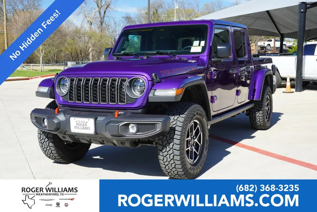 Purple 2026 Jeep Gladiator Rubicon for sale in Weatherford, TX