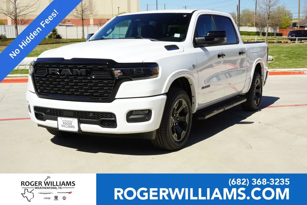 White 2026 Ram 1500 Big Horn/Lone Star for sale in Weatherford, TX