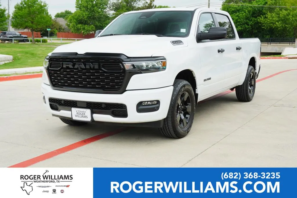White 2025 Ram 1500 Tradesman for sale in Weatherford, TX
