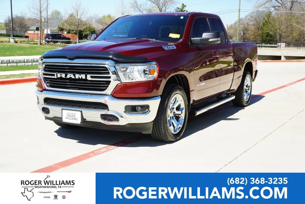 Red 2021 Ram 1500 Lone Star for sale in Weatherford, TX