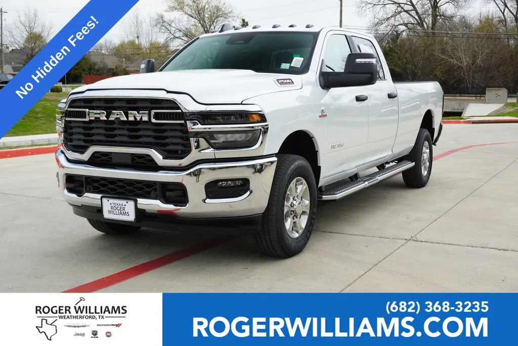 White 2026 Ram 2500 Lone Star for sale in Weatherford, TX