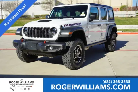 White 2026 Jeep Wrangler Rubicon for sale in Weatherford, TX